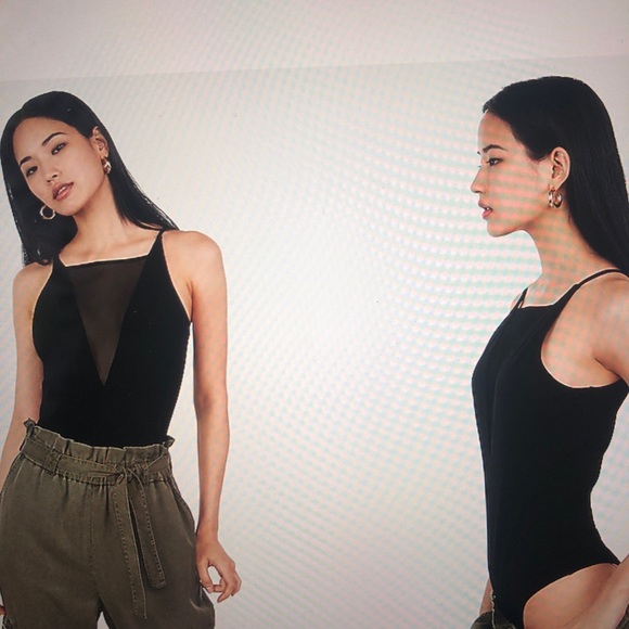 Express mesh high neck bodysuit - Picture 1 of 4